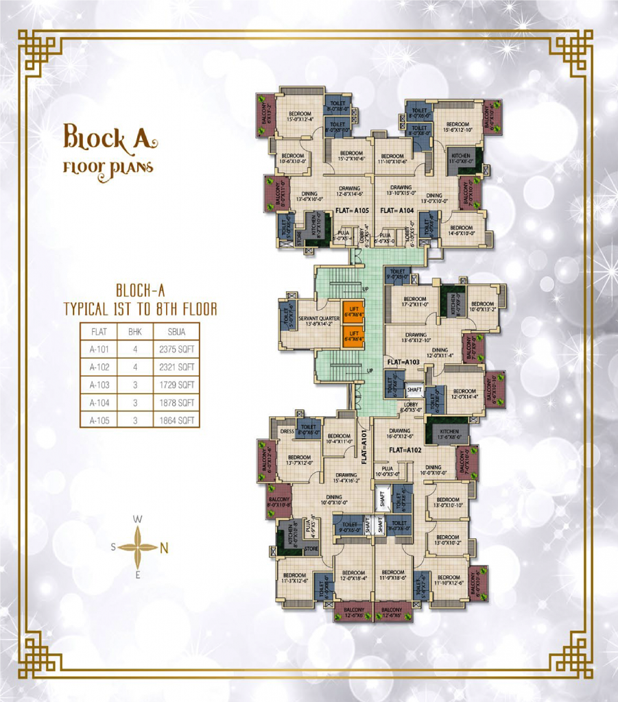 Block A Floor Plan