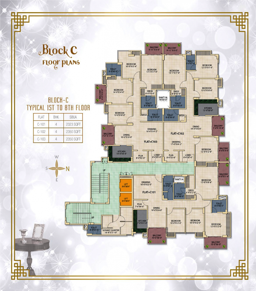 Block C Floor Plan