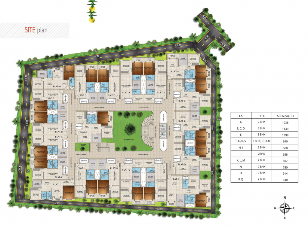 3bhk Flat In Tamluk, Apartments, Flats In Richmond Sampada Haldia