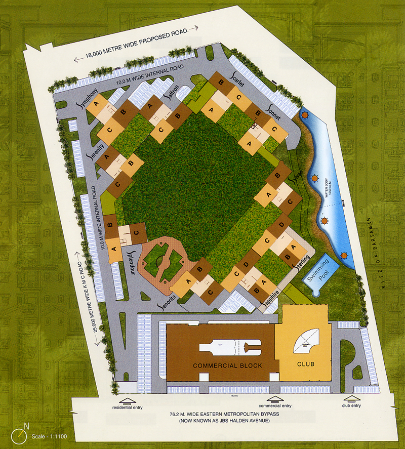 3BHK Flats Kolkata, 4BHK Apartments for Sale in Silver Spring Kolkata